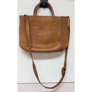 Artisan Made Genuine Leather Hobo Handbag Medium Brown Crossbody Purse PO Fair